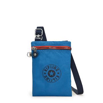 Kipling Afia Lite Mini Crossbodytassen Blauw | NL 2176YX